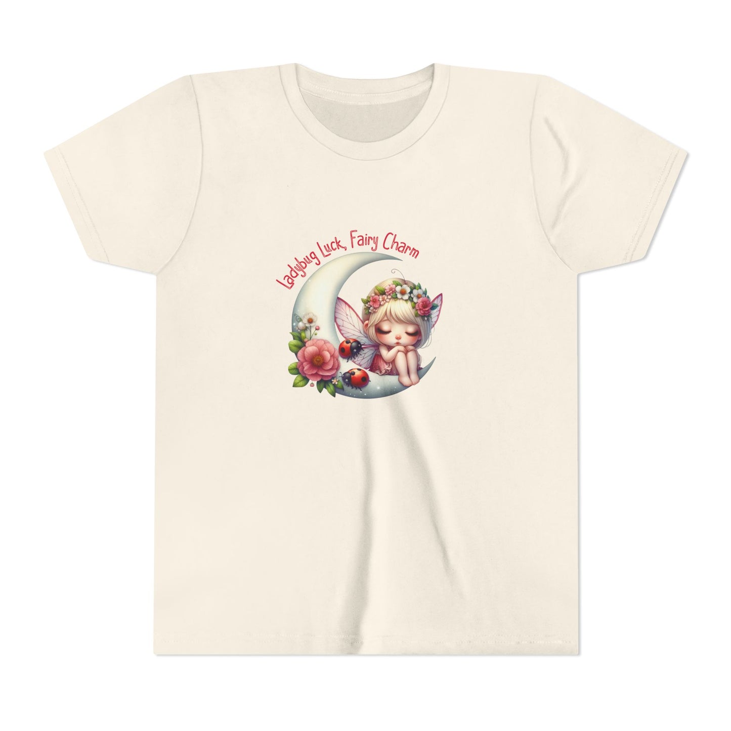 Ladybug Luck, Fairy Charm Kid's T-Shirt