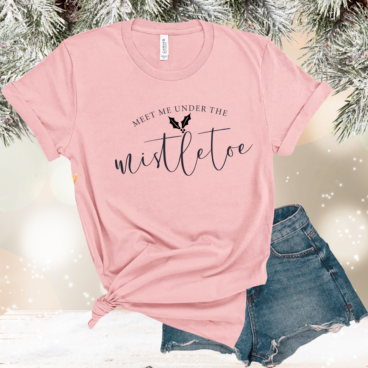 Meet Me Under The Mistletoe T-Shirt