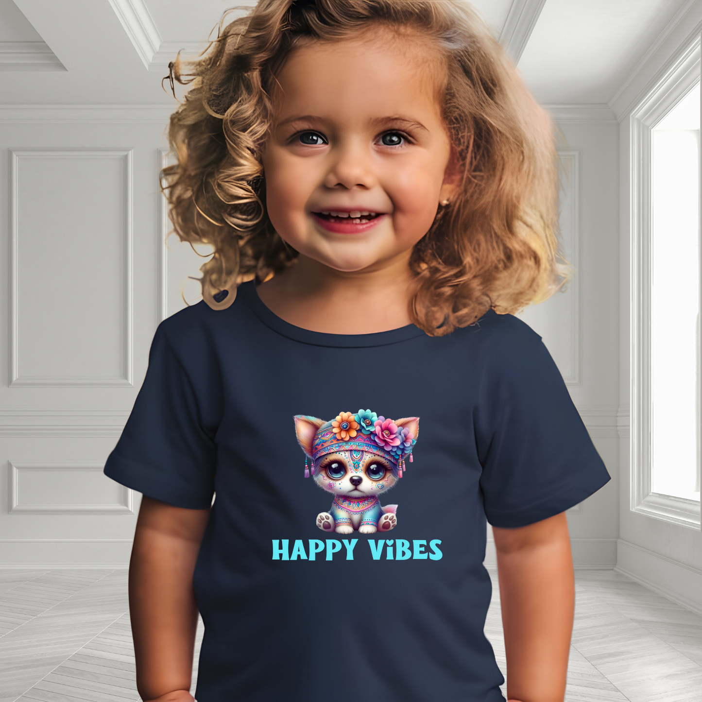 Happy Vibes Toddler T-Shirt