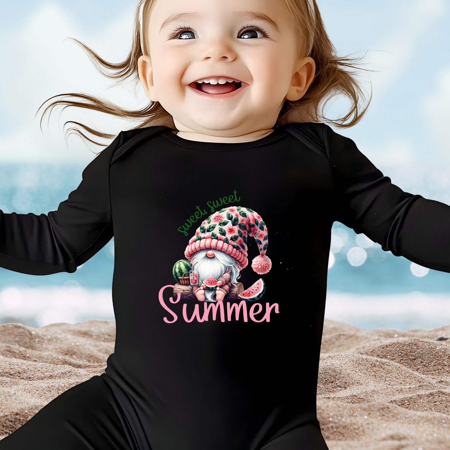 Sweet Sweet Summer Infant Long Sleeve Onesie