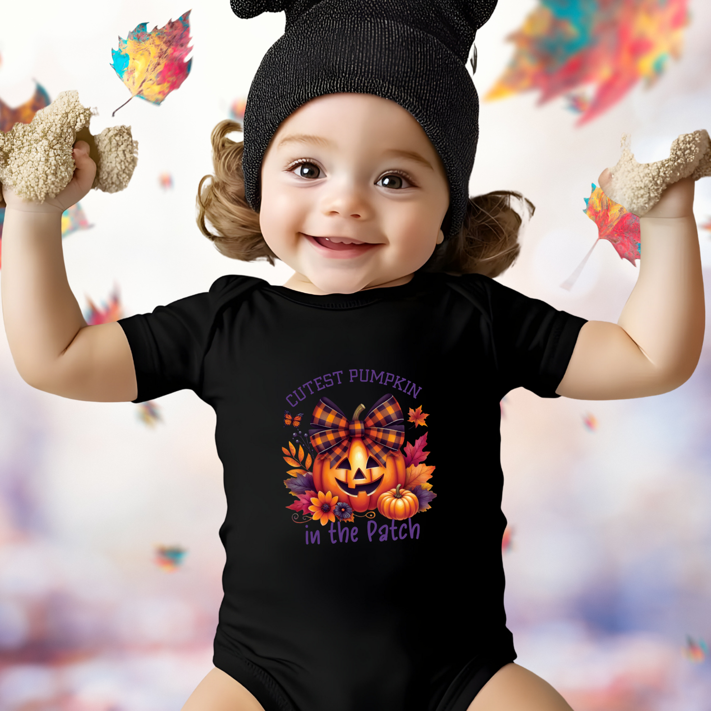 Cutest Pumpkin In The Patch Infant Short Sleeve Onesie