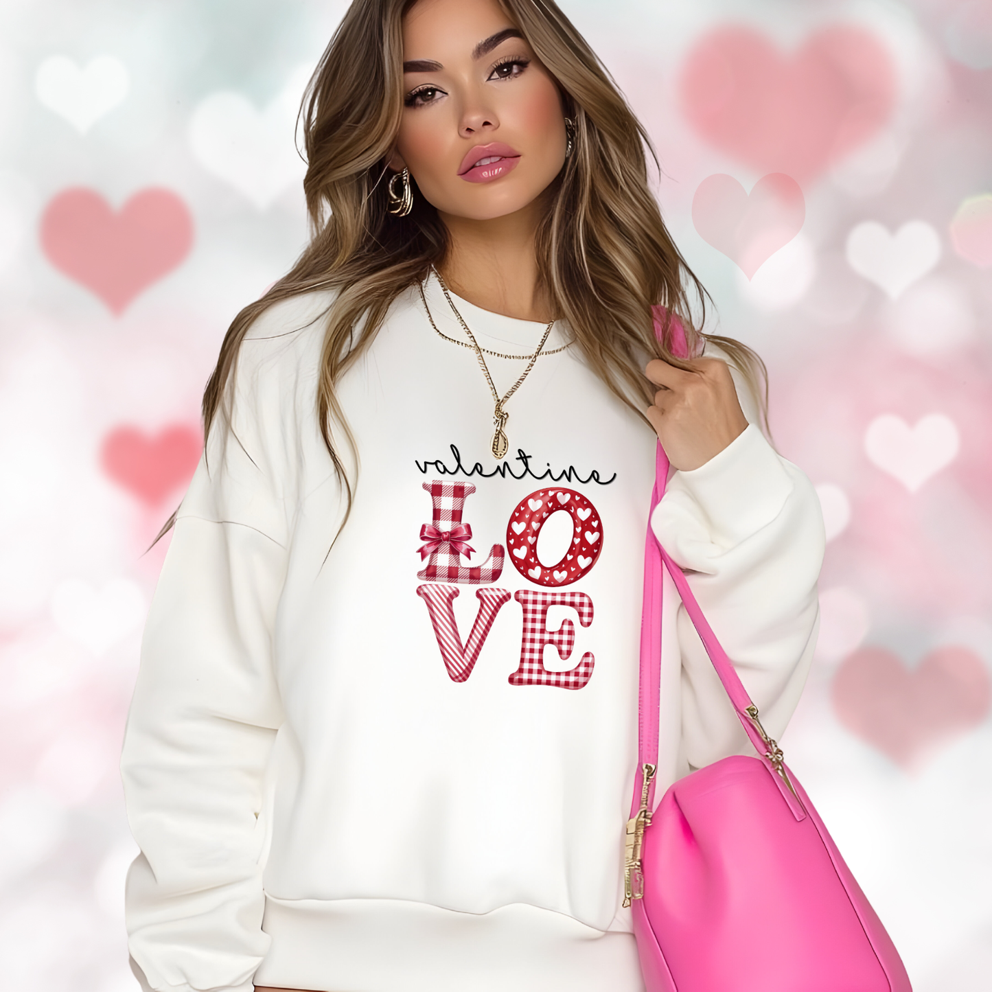 Valentine Love Crewneck Sweatshirt