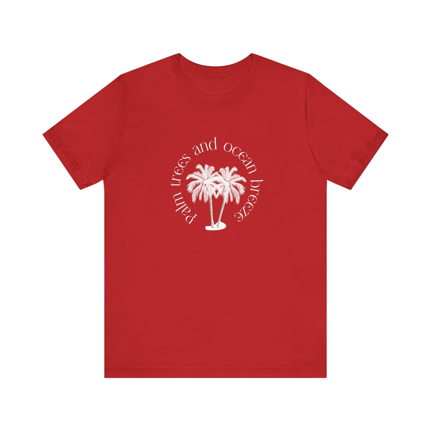 Palm Trees And Ocean Breeze T-Shirt