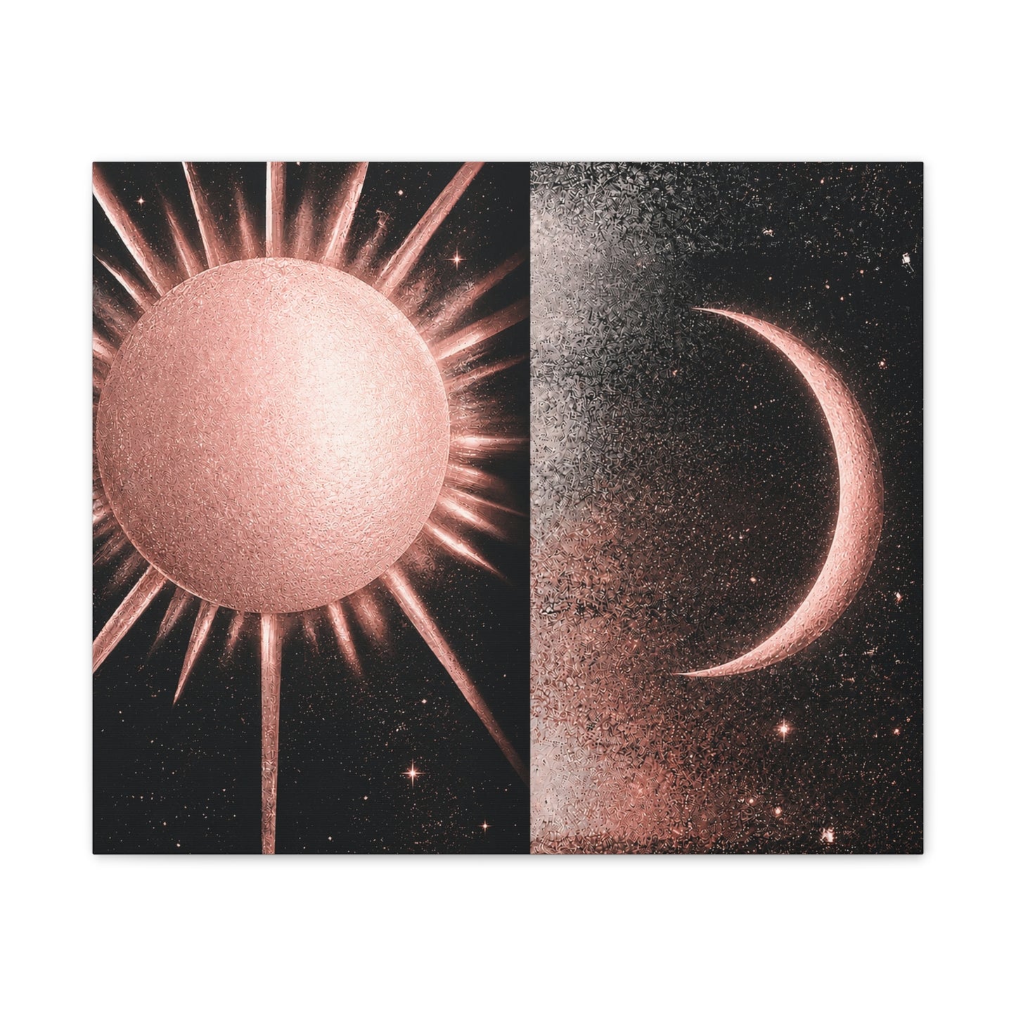 Radiant Duality Canvas Wall Art