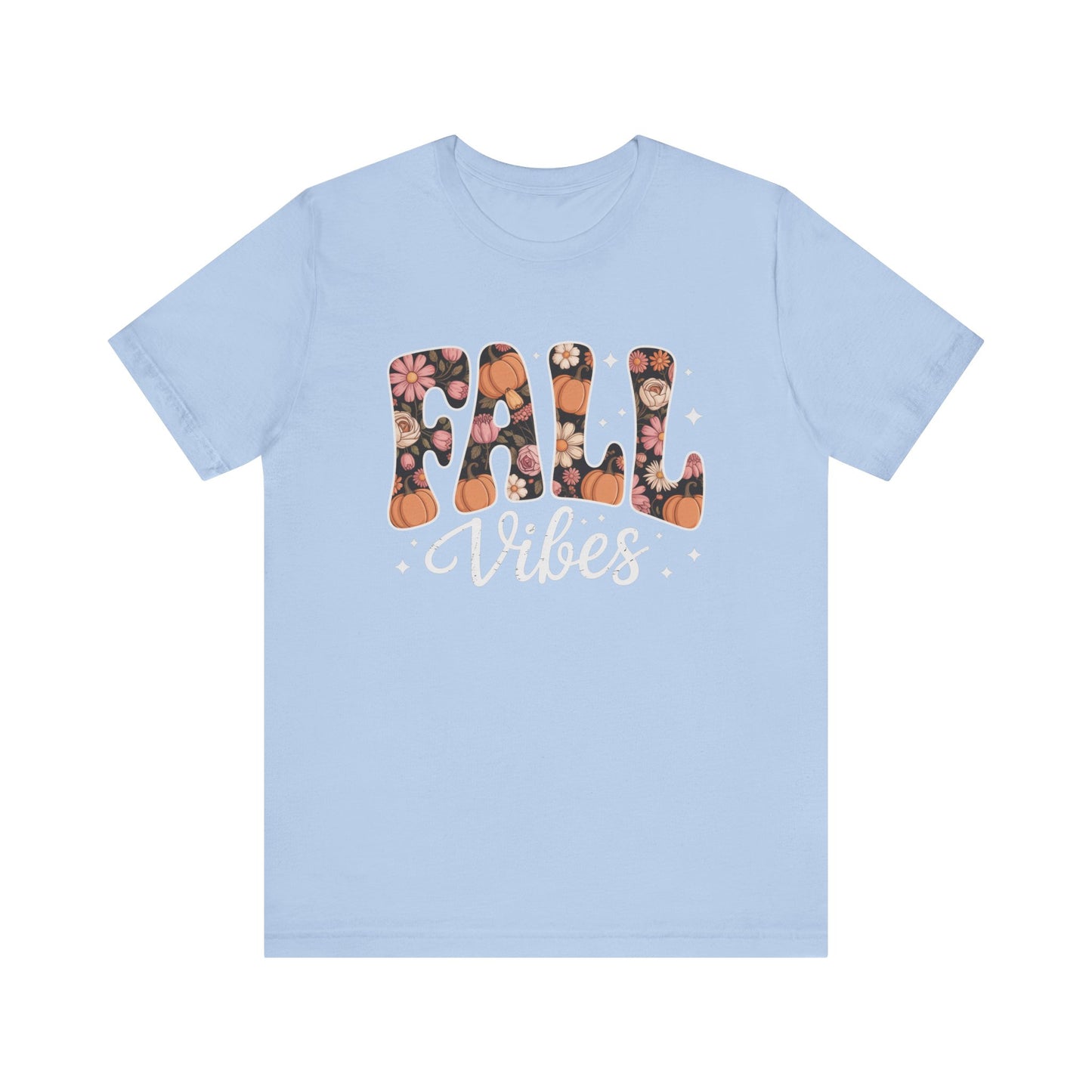 Fall Vibes Floral T-Shirt