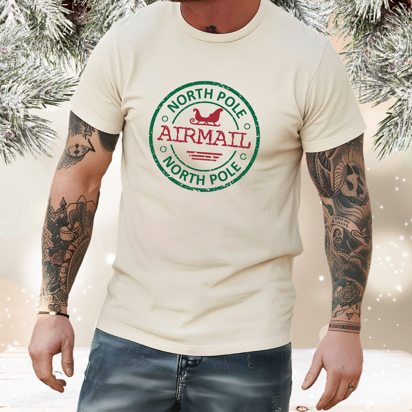 North Pole Airmail T‑Shirt