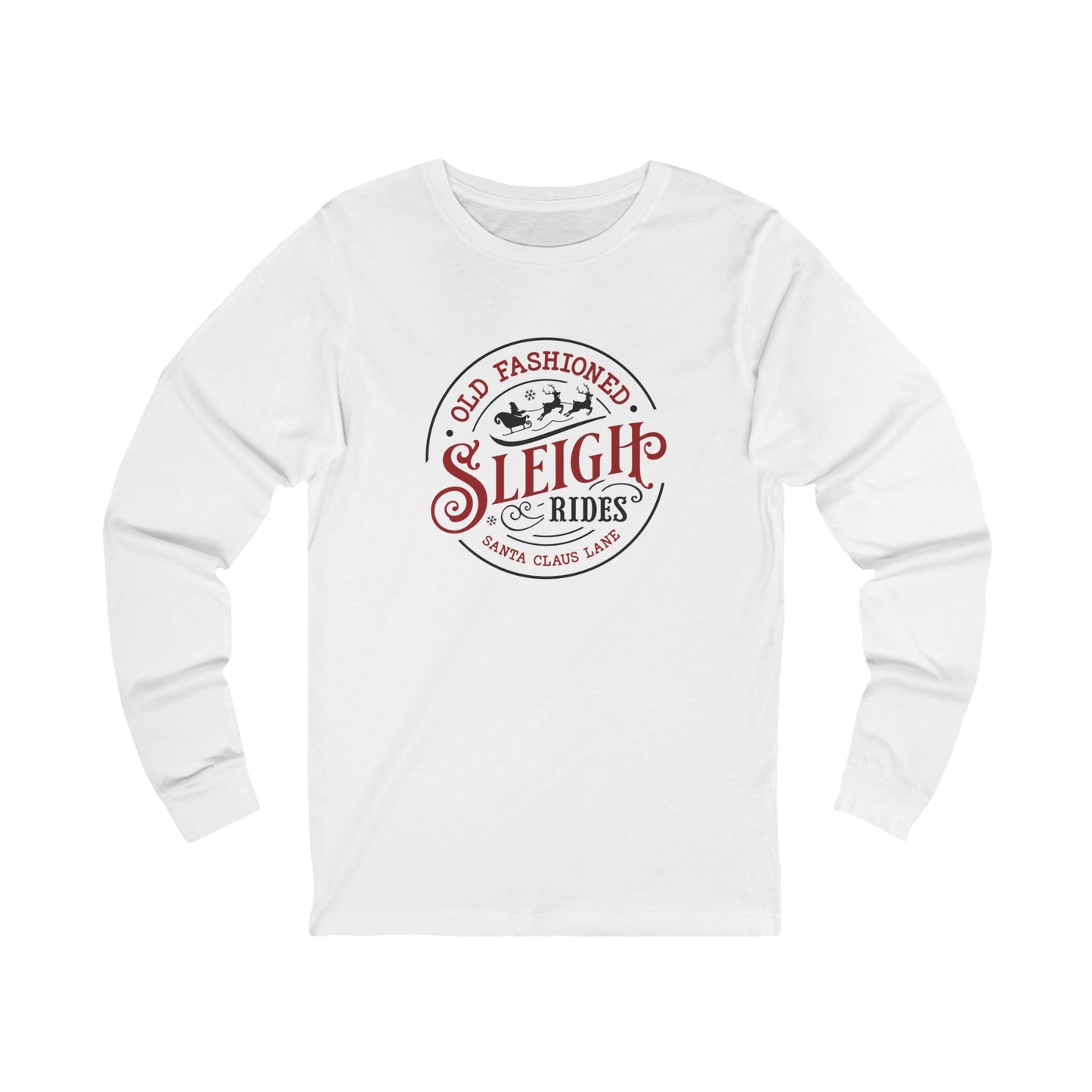 Old Fashioned Sleigh Rides Long Sleeve Tee