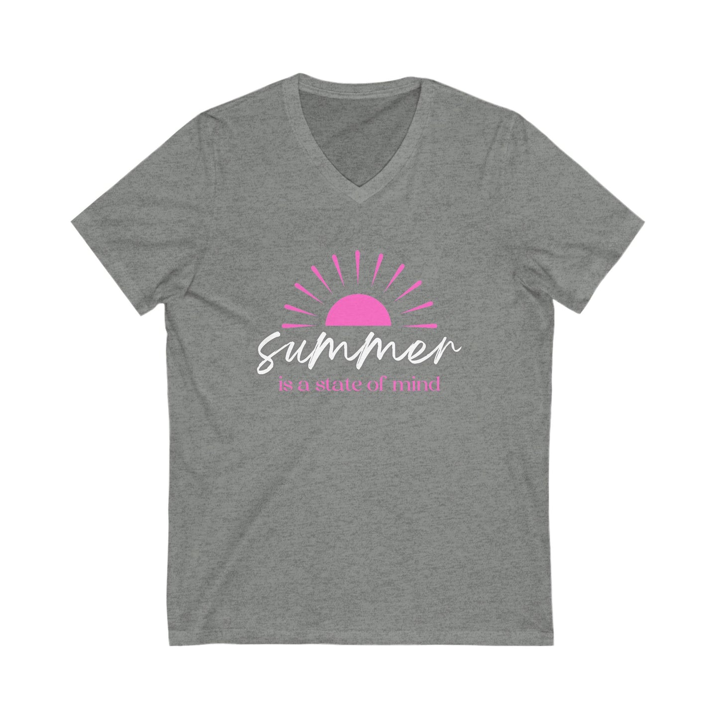 Summer Is A State Of Mind V-Neck Tee