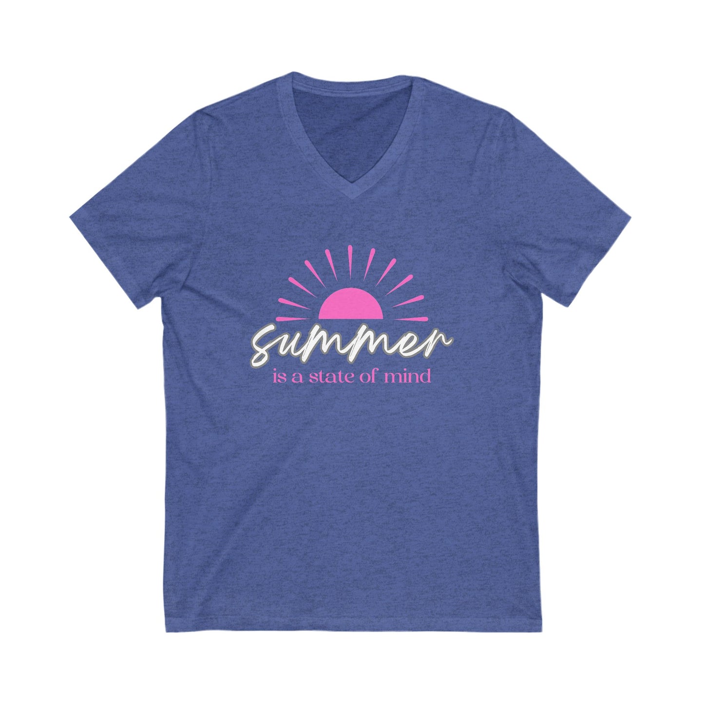 Summer Is A State Of Mind V-Neck Tee