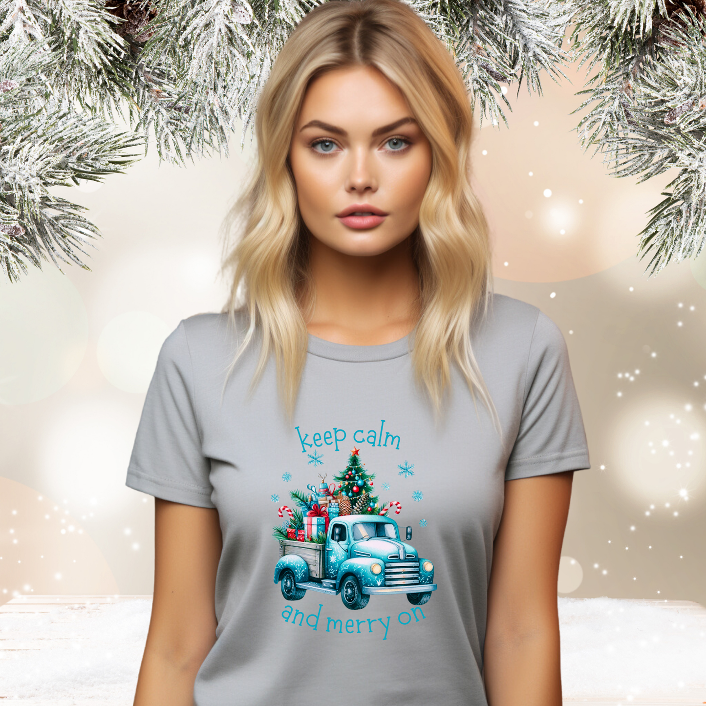 Keep Calm And Merry On T-Shirt