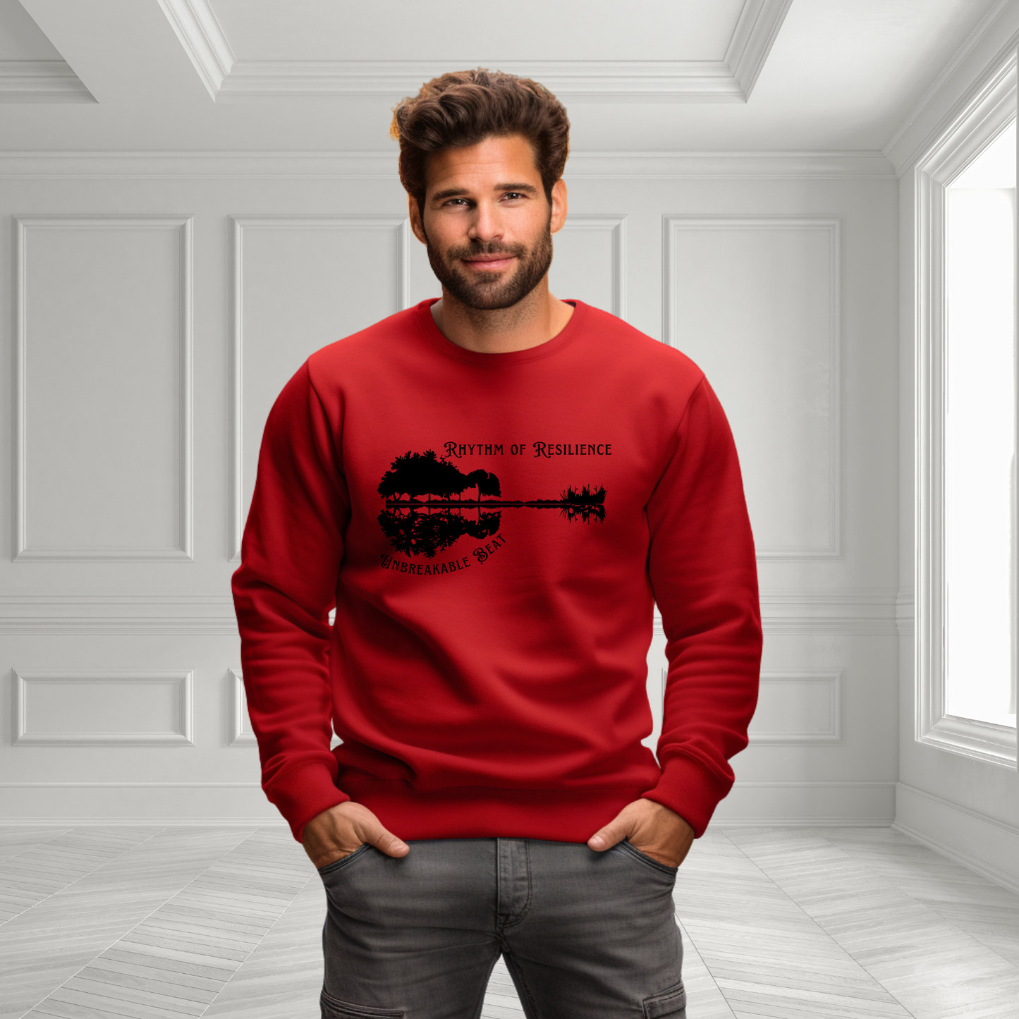Rhythm Of Resilience Crewneck Sweatshirt