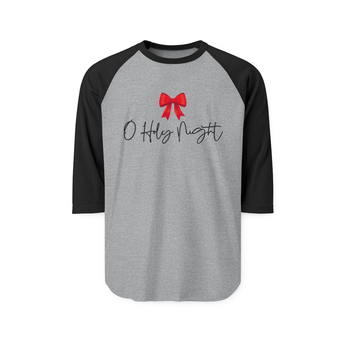 O Holy Night Baseball Tee