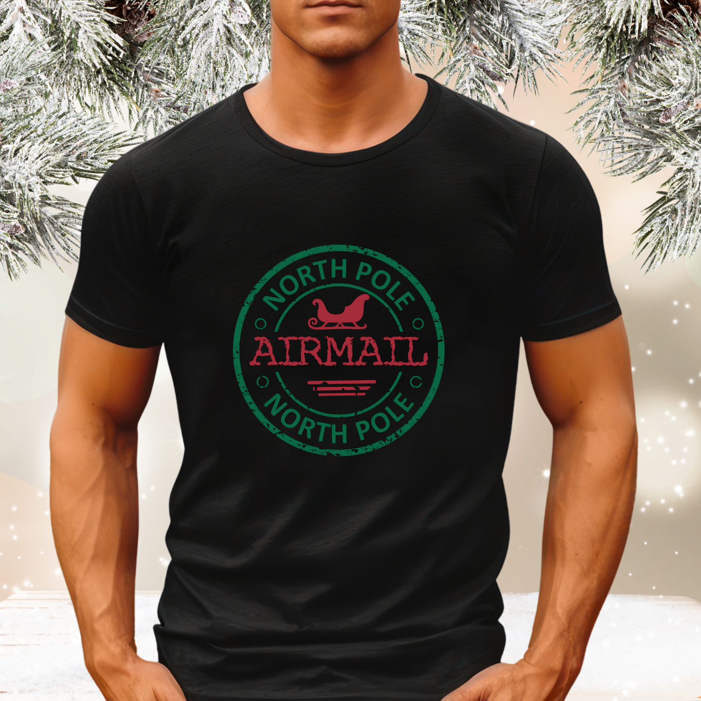 North Pole Airmail T‑Shirt