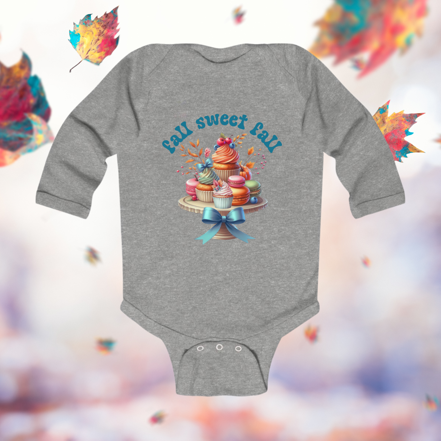 Fall Sweet Fall Infant Long Sleeve Onesie