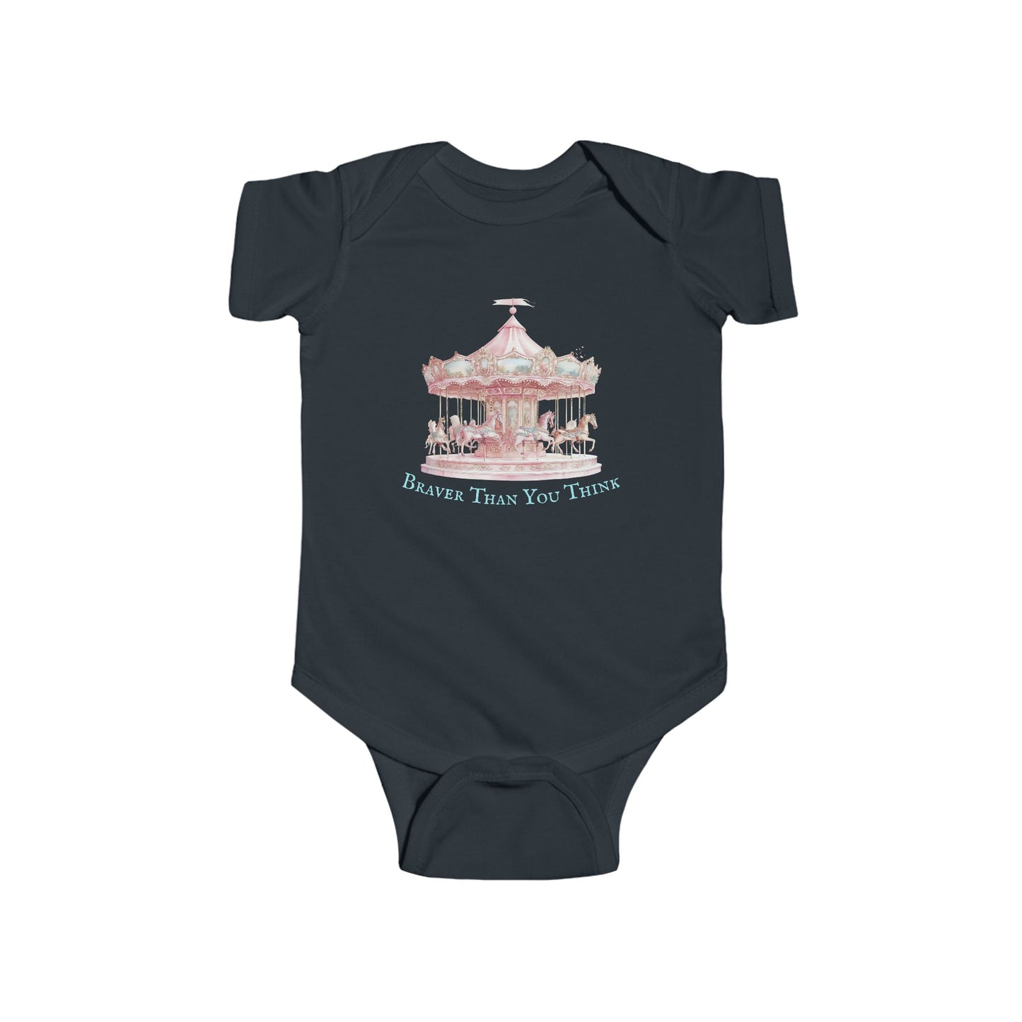 Braver Than You Think Infant Short Sleeve Onesie
