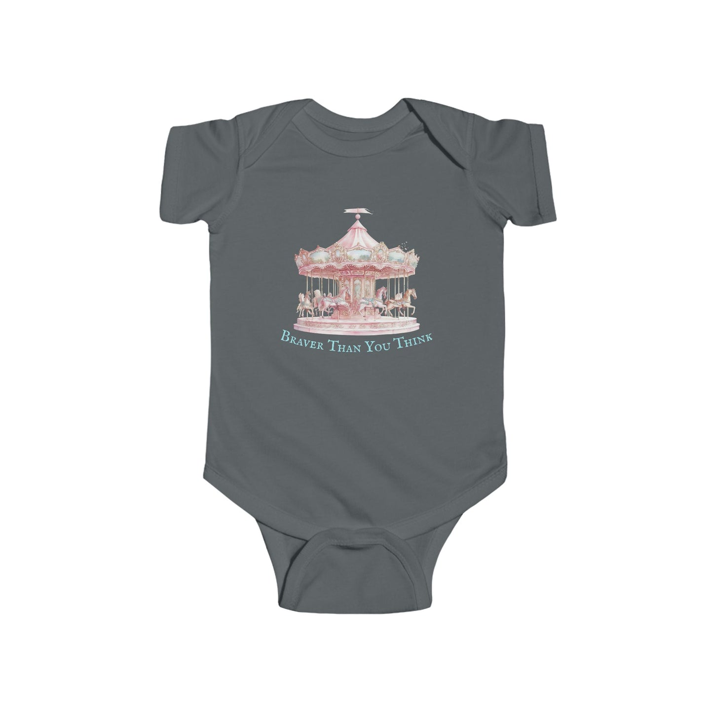 Braver Than You Think Infant Short Sleeve Onesie