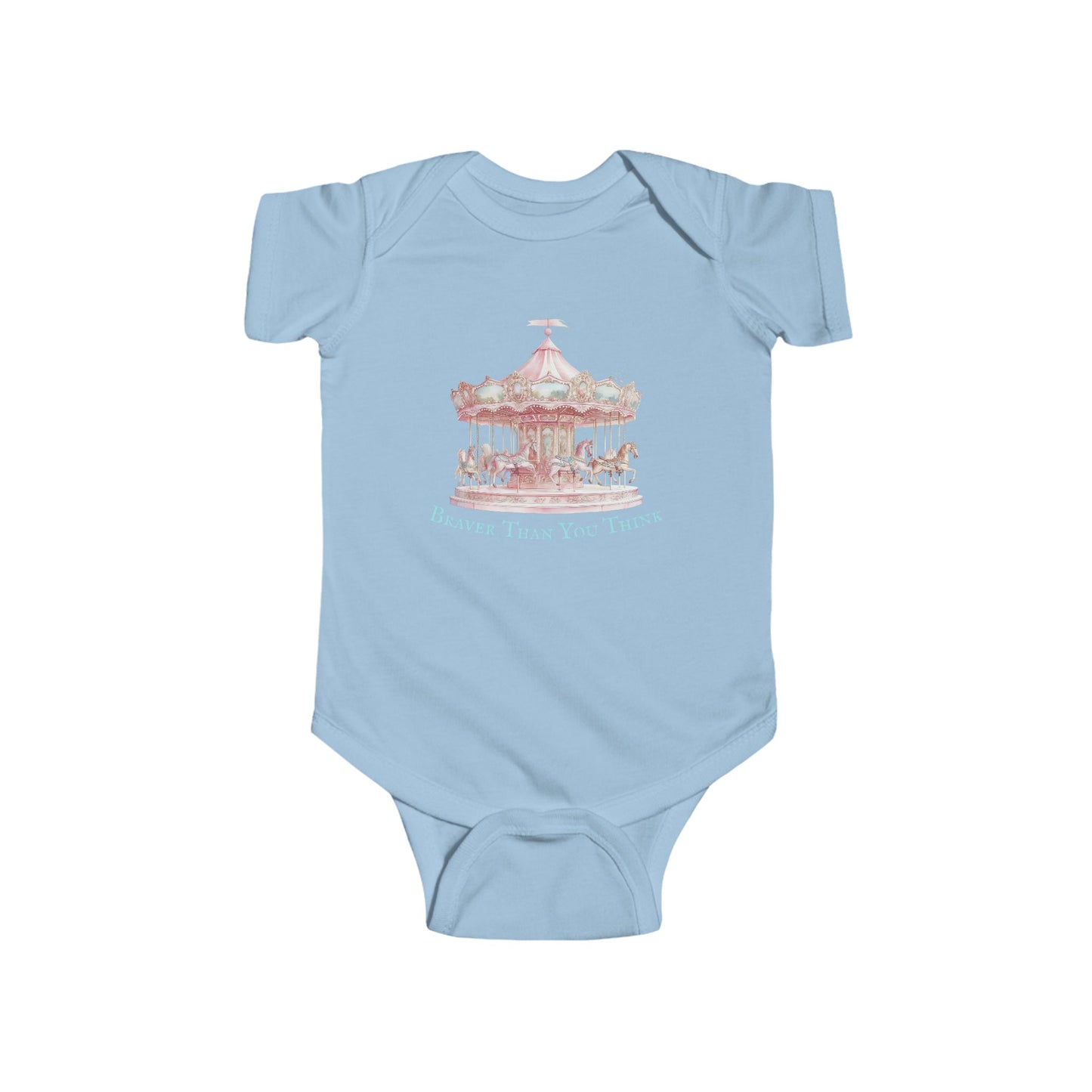Braver Than You Think Infant Short Sleeve Onesie