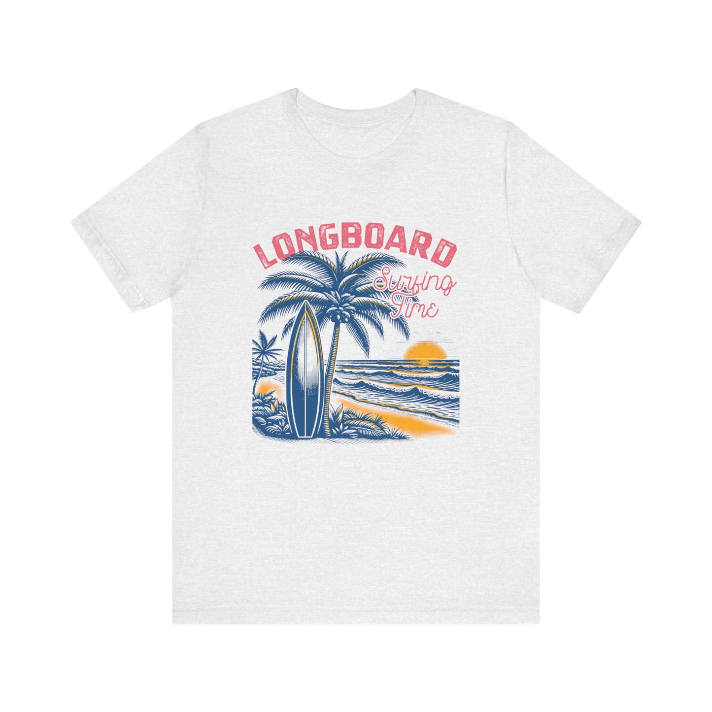 Longboard Surfing T-Shirt