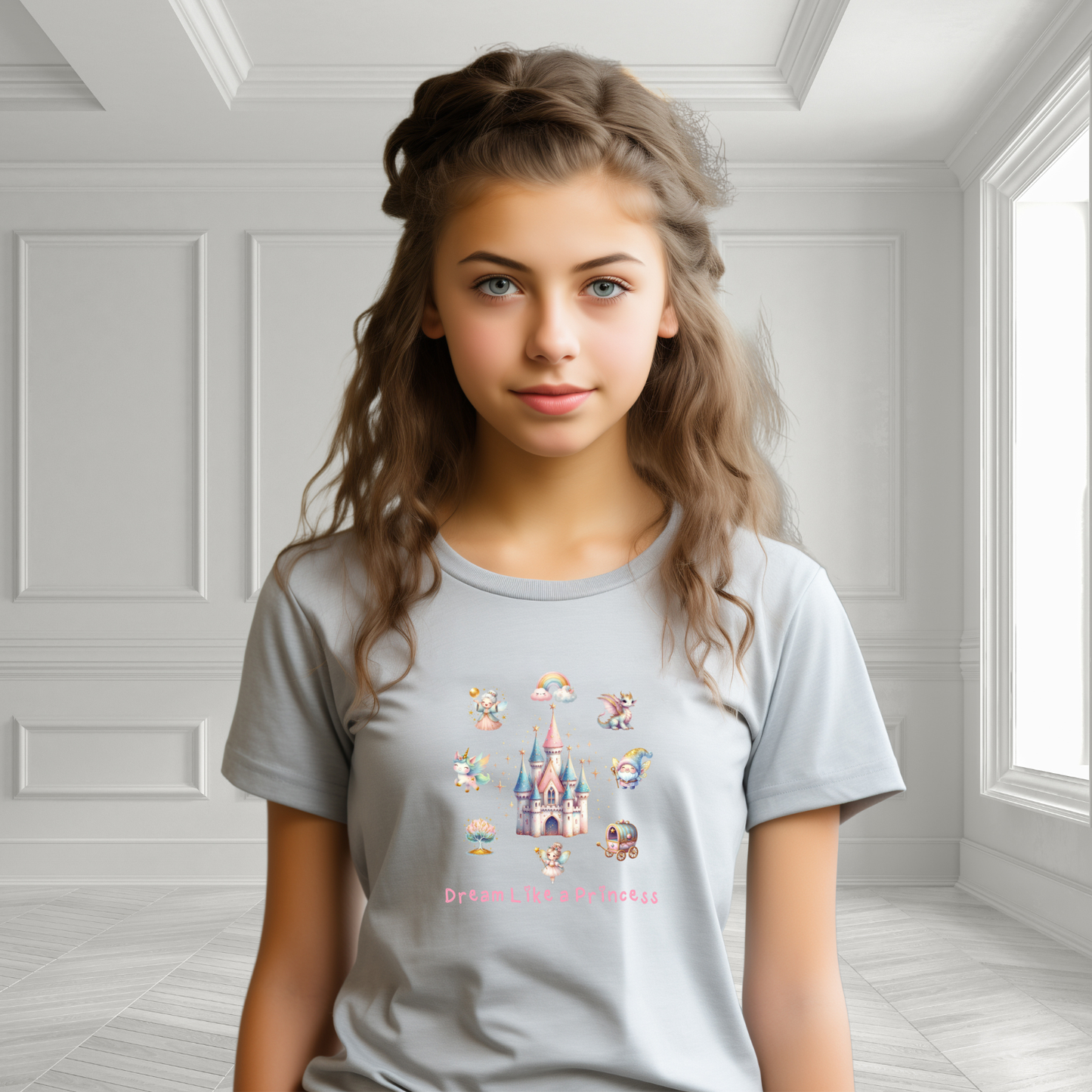 Dream Like A Princess Kid's T-Shirt
