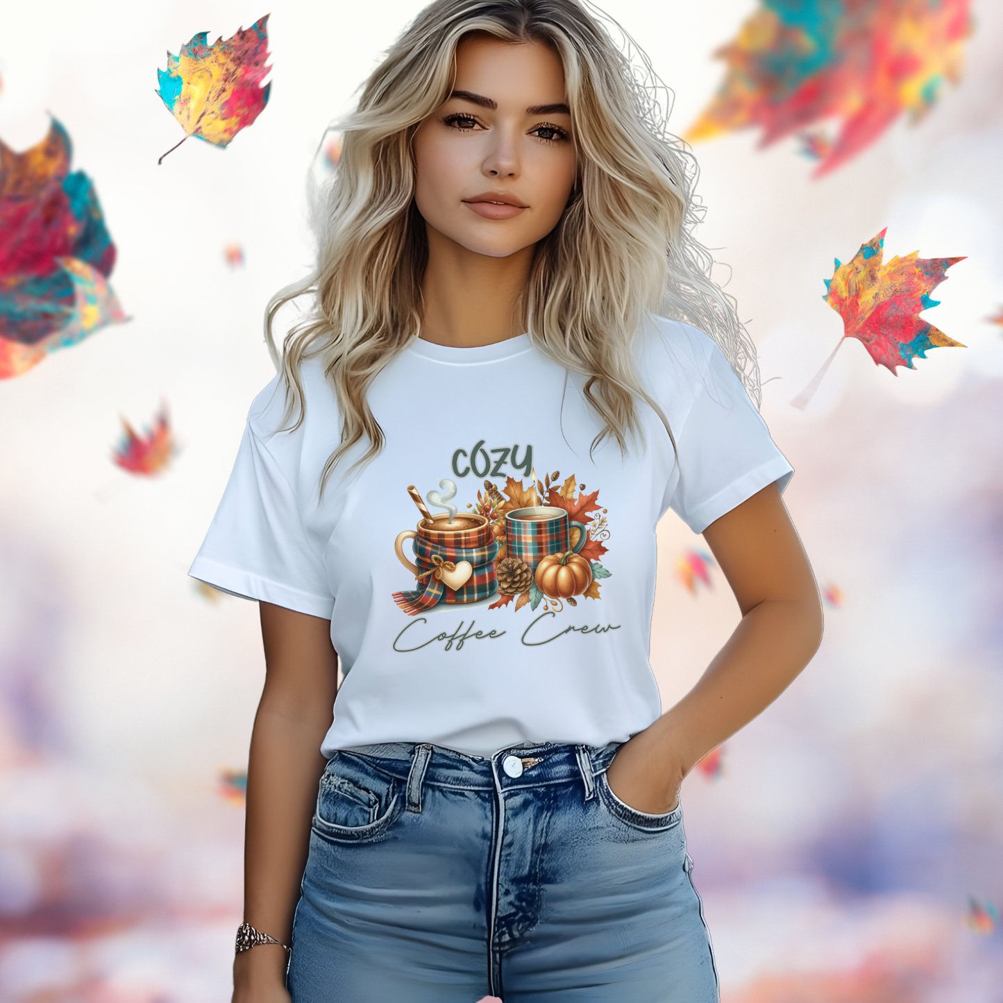 Cozy Coffee Crew T-Shirt