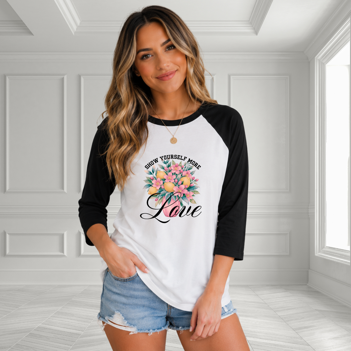 Show Yourself More Love Baseball Tee