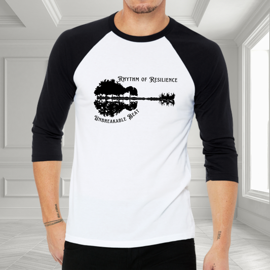 Rhythm Of Resilience Baseball Tee