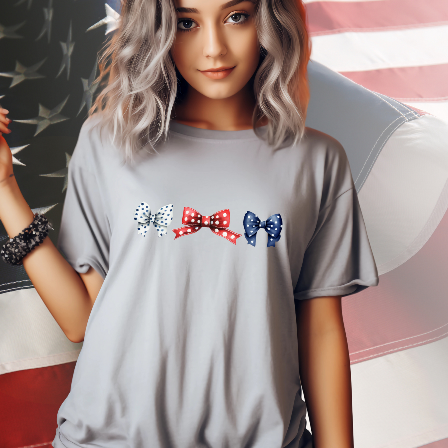 Patriotic Bows T-Shirt