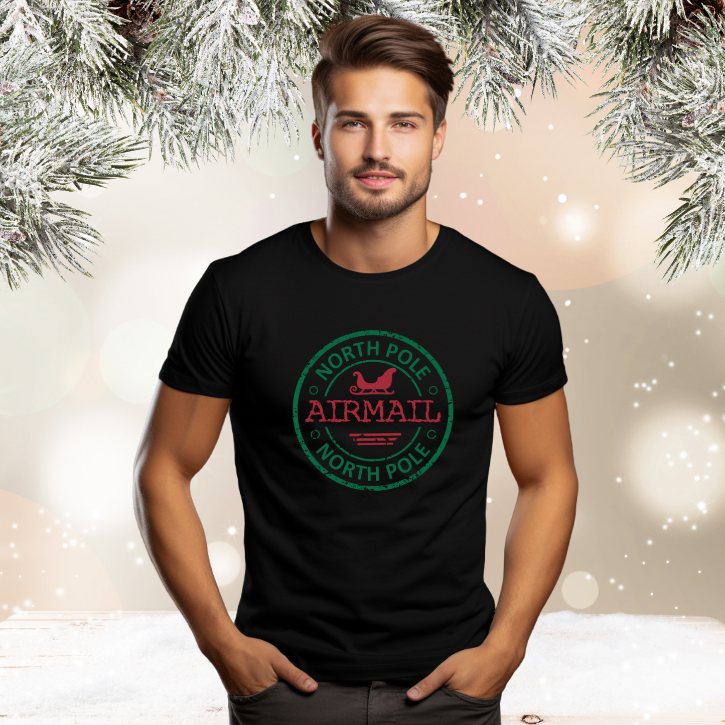 North Pole Airmail T‑Shirt