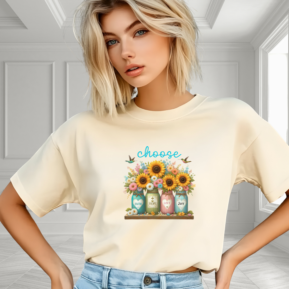 Choose Faith, Hope, Love, Joy T-Shirt