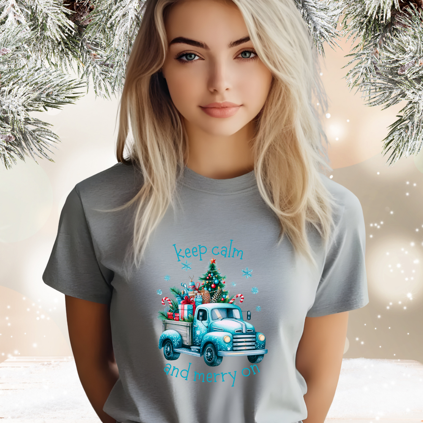 Keep Calm And Merry On T-Shirt