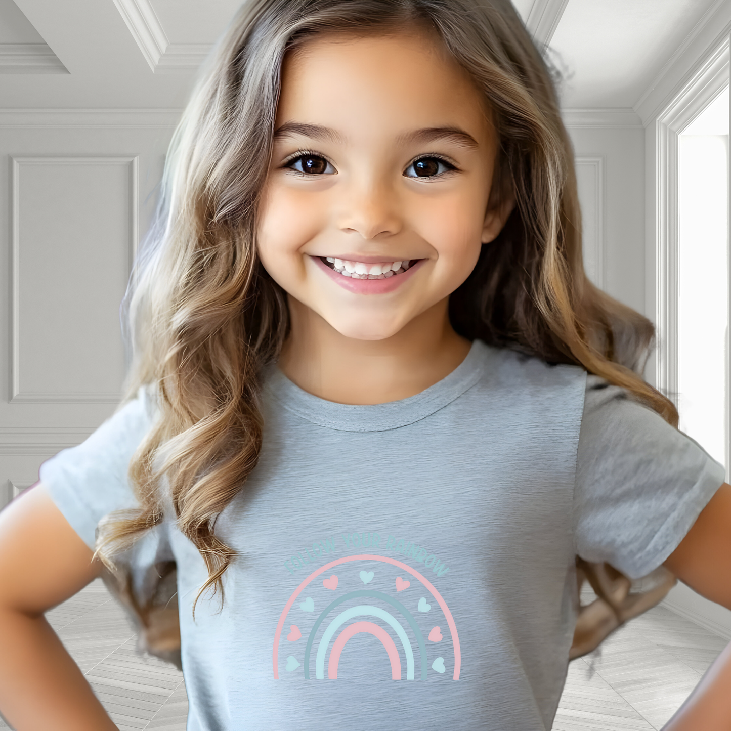 Follow Your Rainbow Kid's T-Shirt