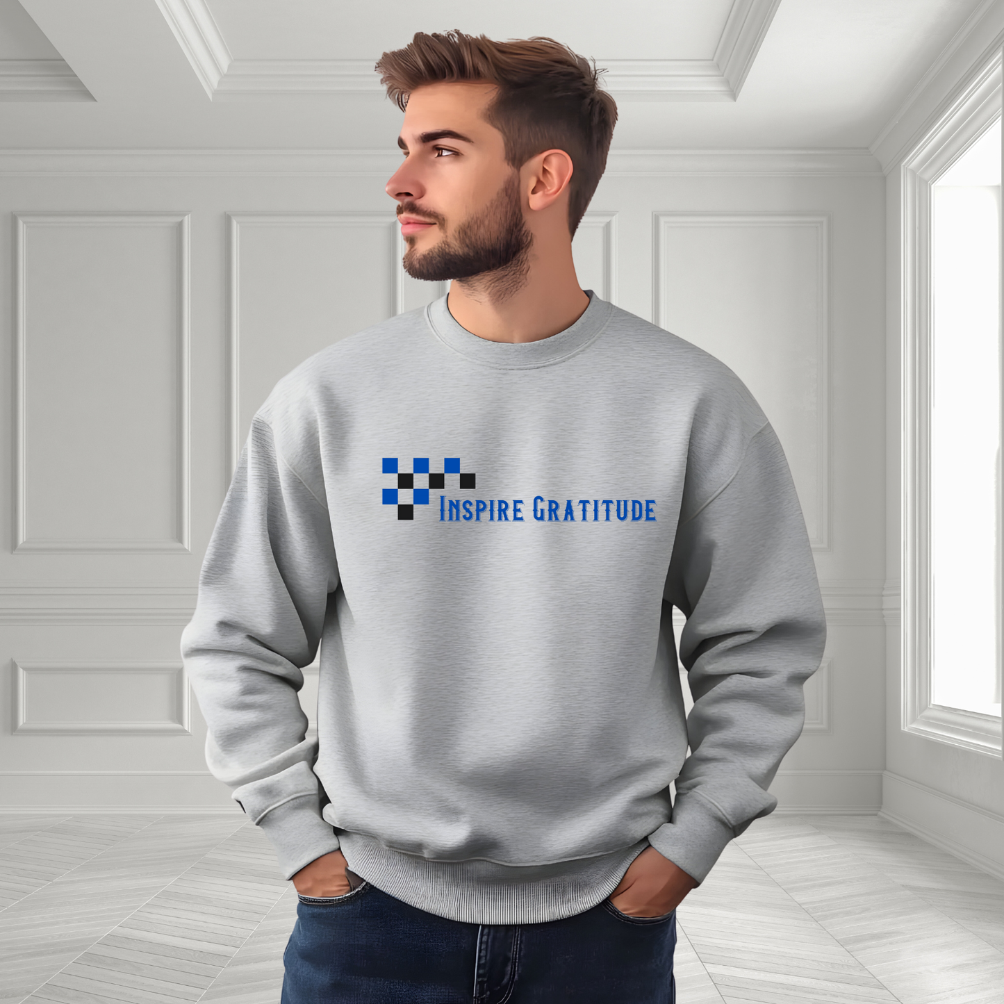 Inspire Gratitude Crewneck Sweatshirt