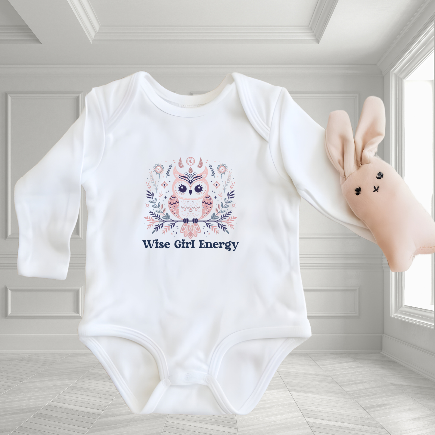 Wise Girl Energy Infant Long Sleeve Onesie