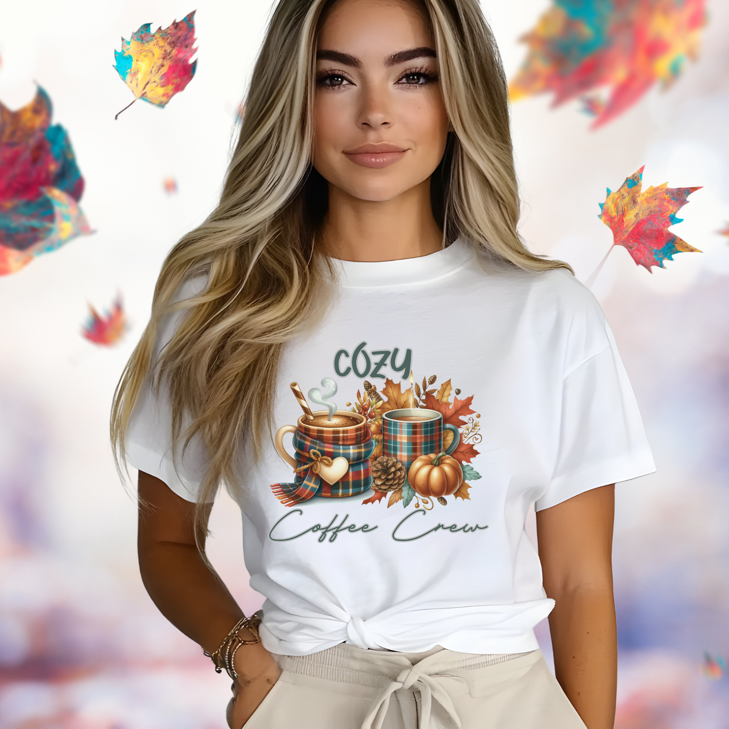 Cozy Coffee Crew T-Shirt