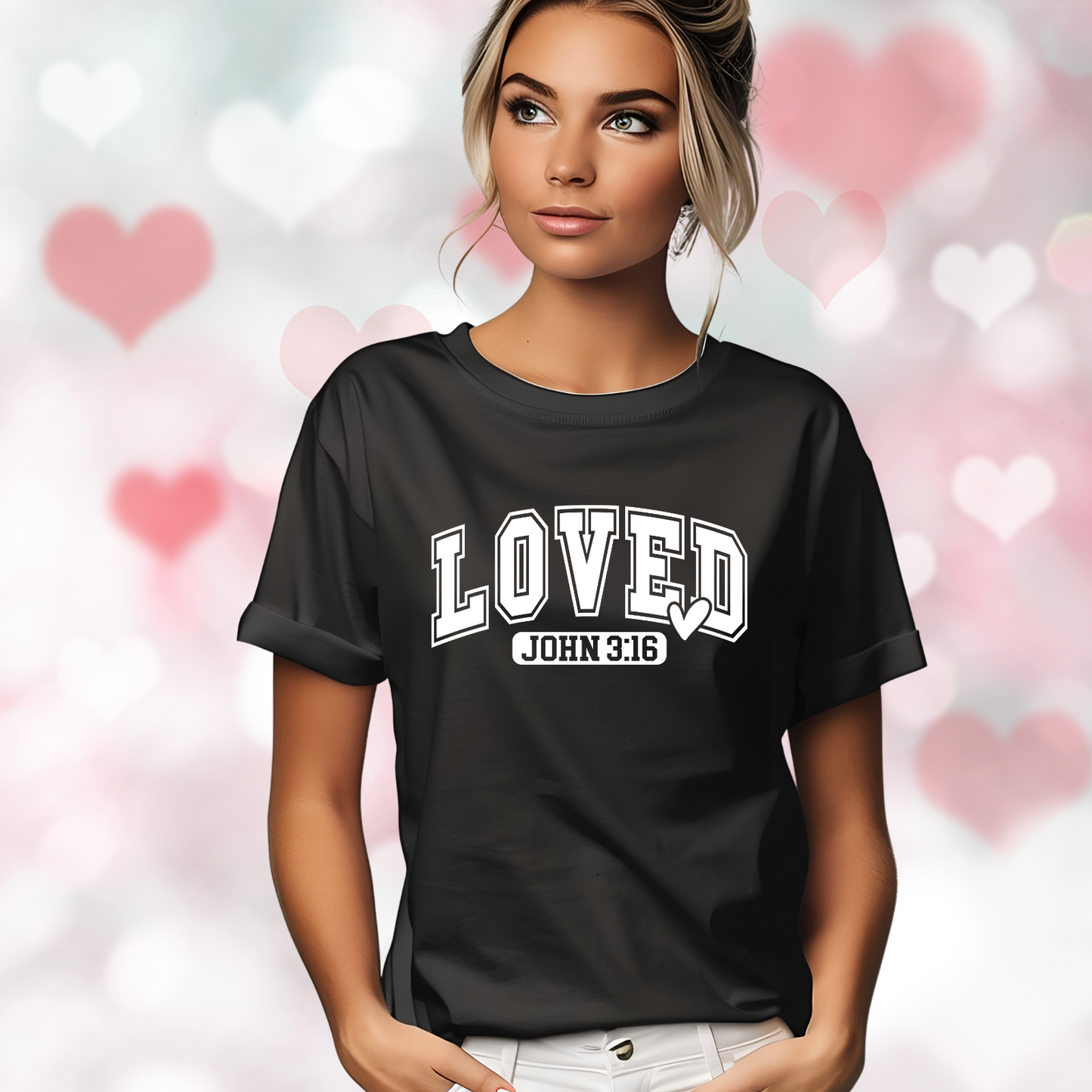 Loved John 3:16 T-Shirt