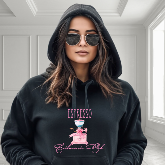 Espresso Enthusiasts Club Pullover Hoodie