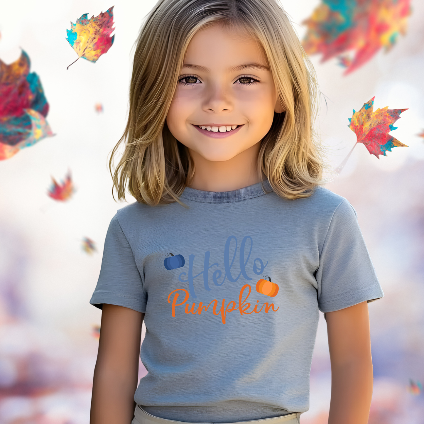 Hello Pumpkin Kid’s T-Shirt