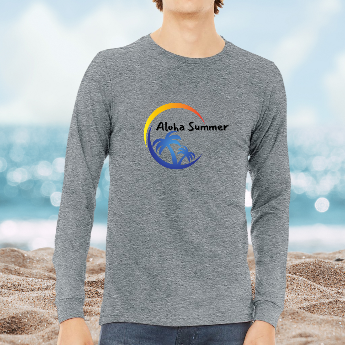 Aloha Summer Long Sleeve Tee