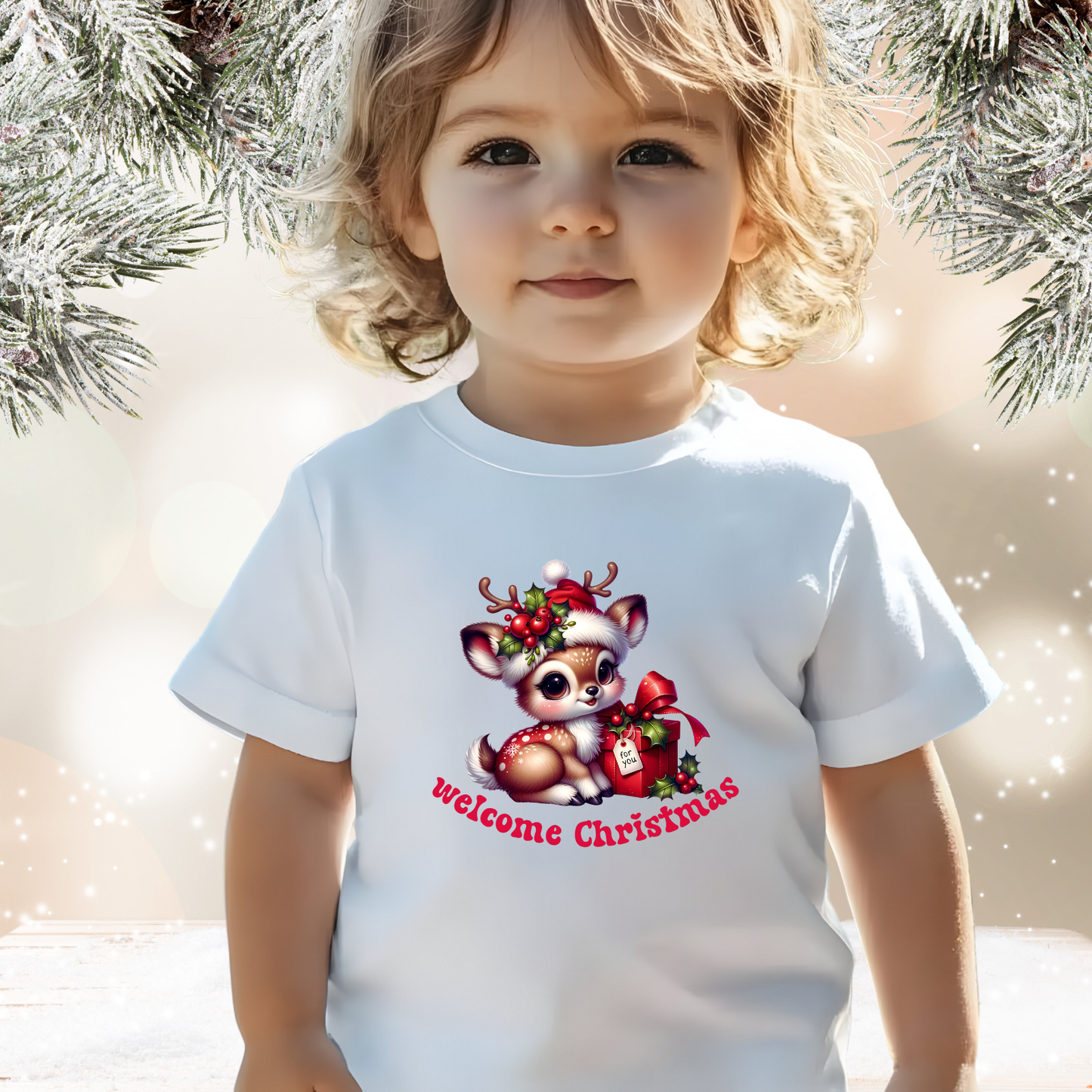 Welcome Christmas Toddler T-Shirt
