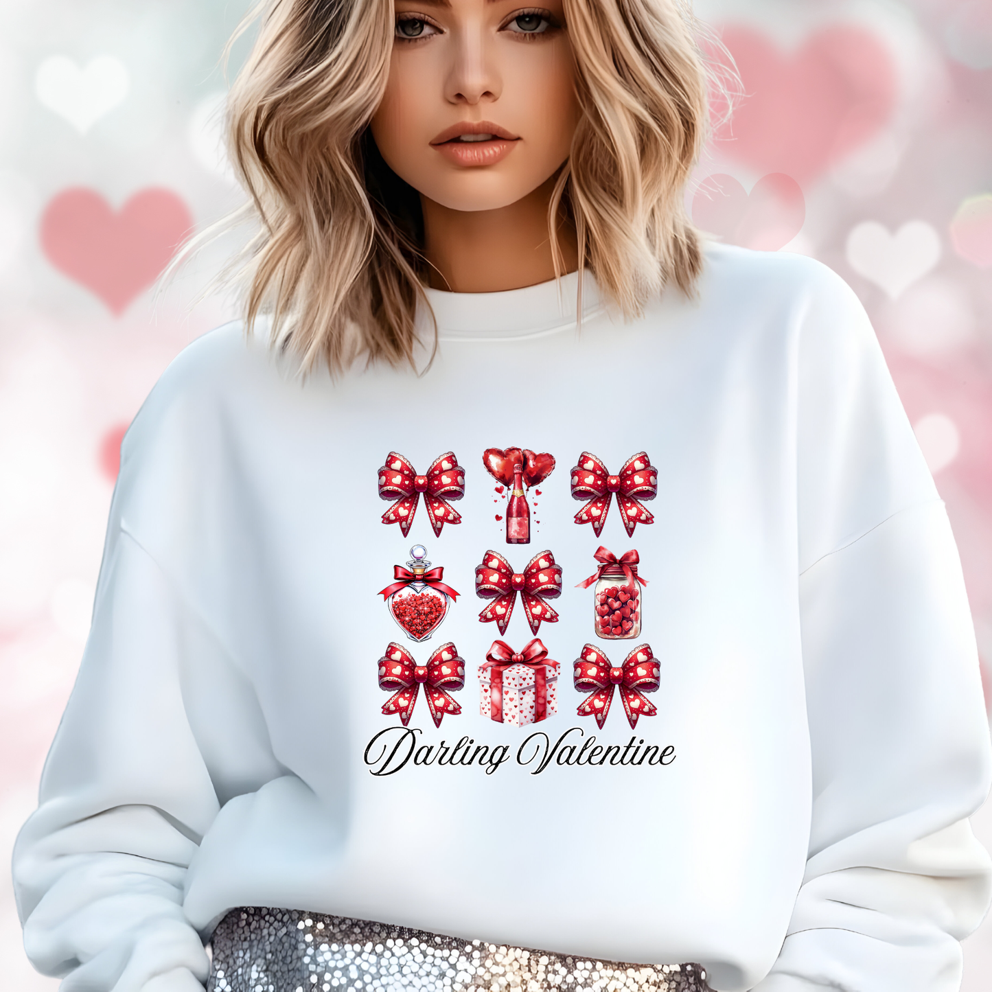 Darling Valentine Crewneck Sweatshirt