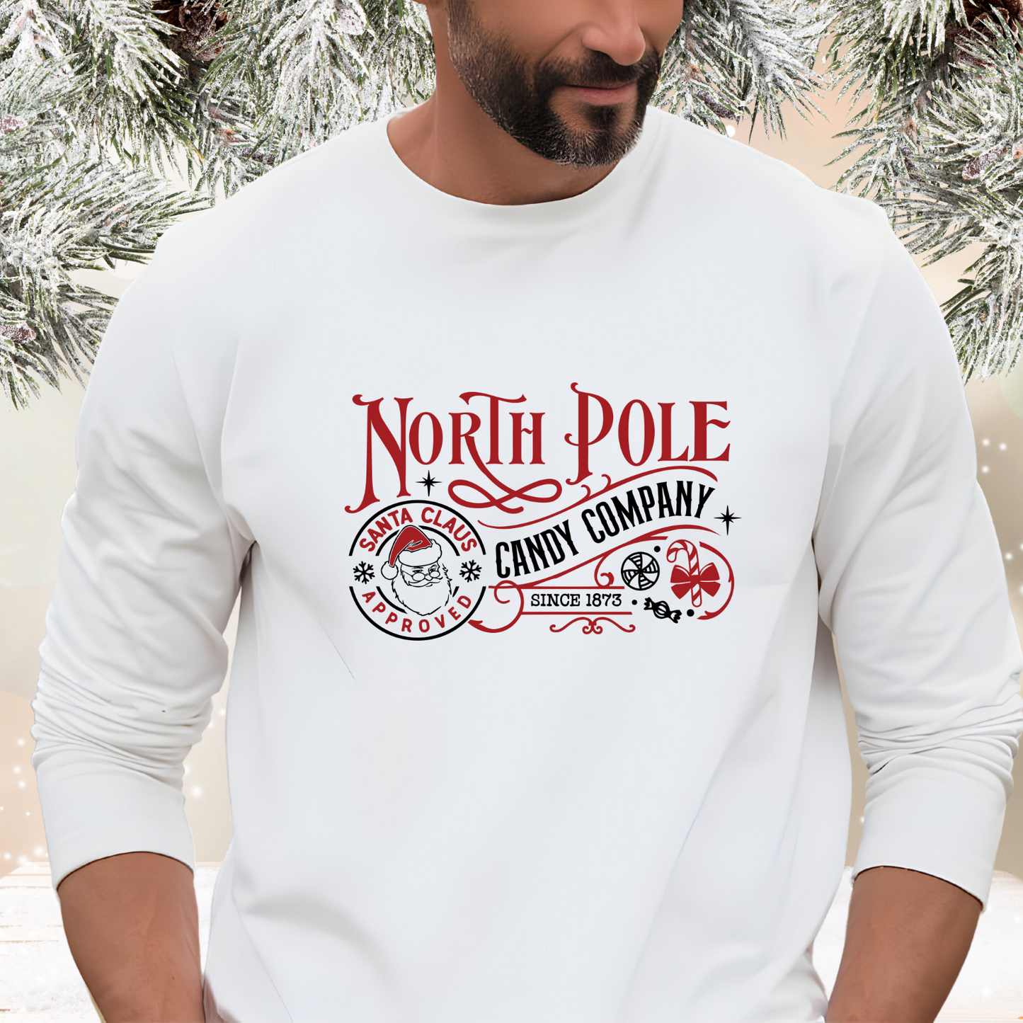 North Pole Candy Company Long Sleeve Tee