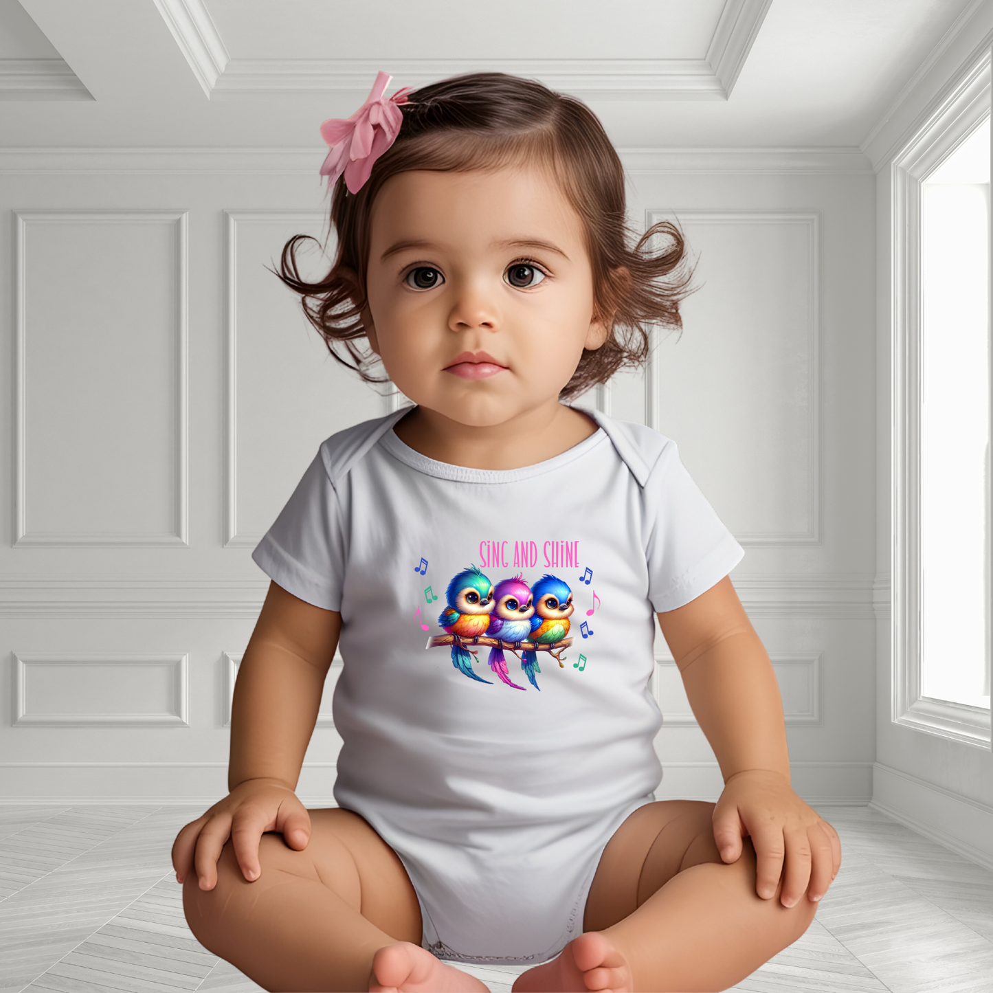 Sing & Shine Infant Short Sleeve Onesie