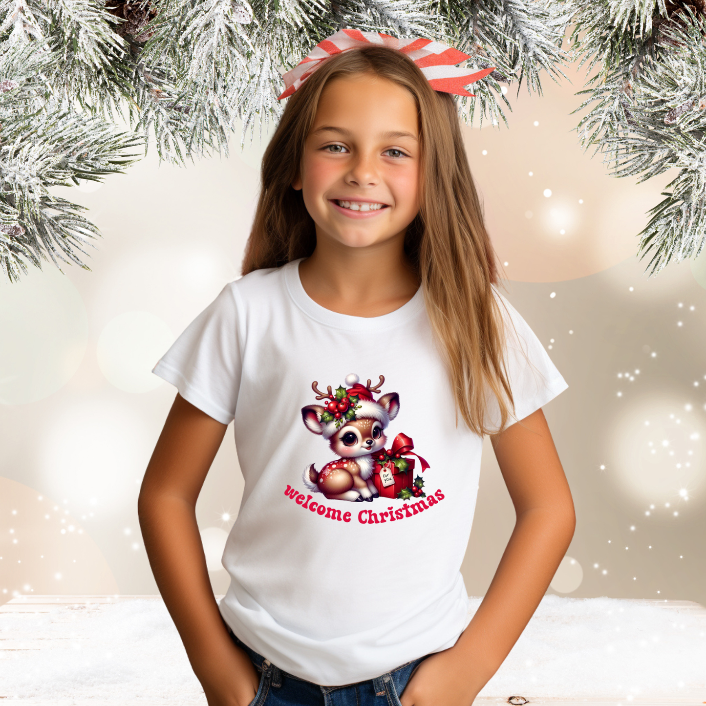 Welcome Christmas Kids T-Shirt