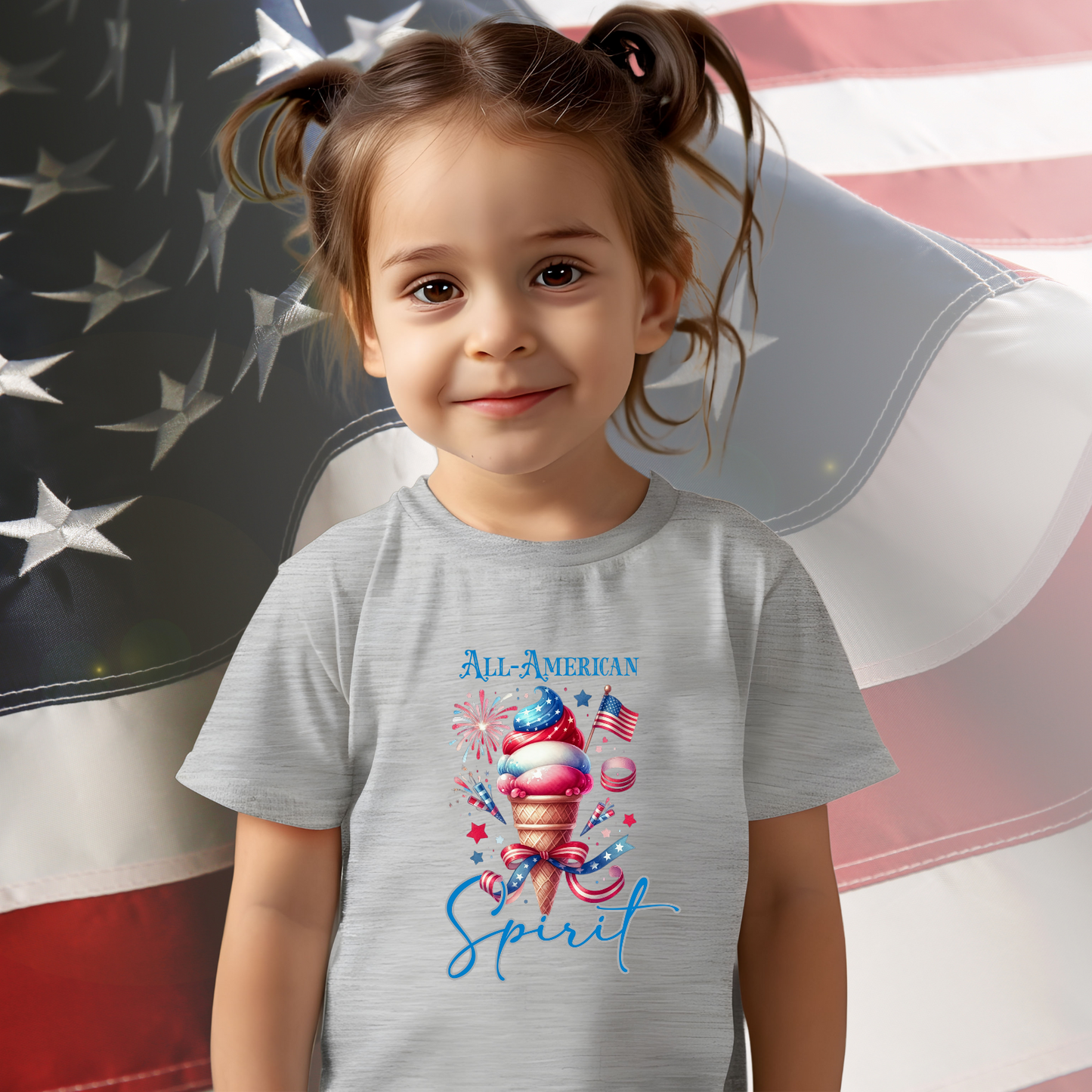 All-American Spirit Toddler T-Shirt