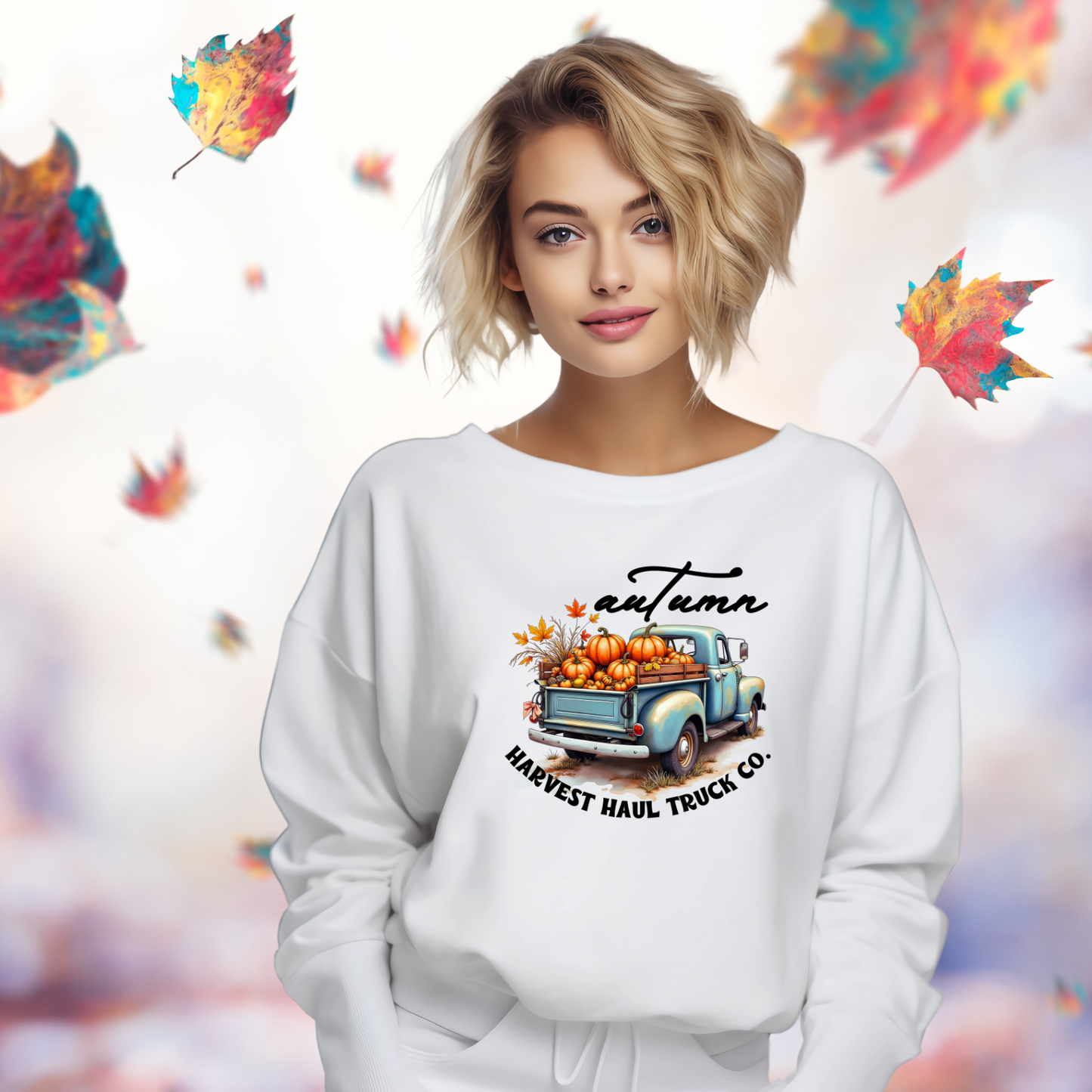 Harvest Haul Truck Co. Crewneck Sweatshirt