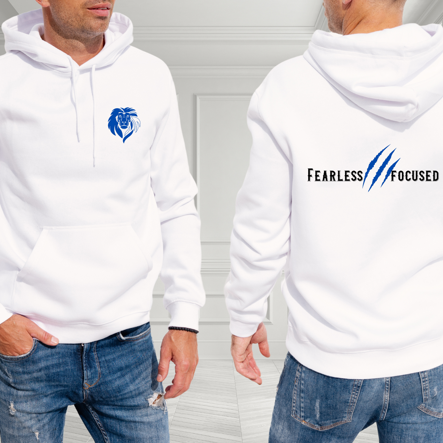 Fearless-Focused Pullover Hoodie