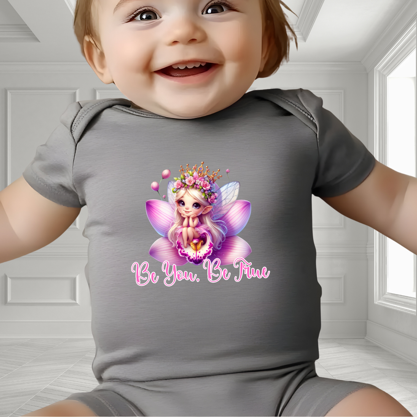 Be You, Be True Infant Short Sleeve Onesie