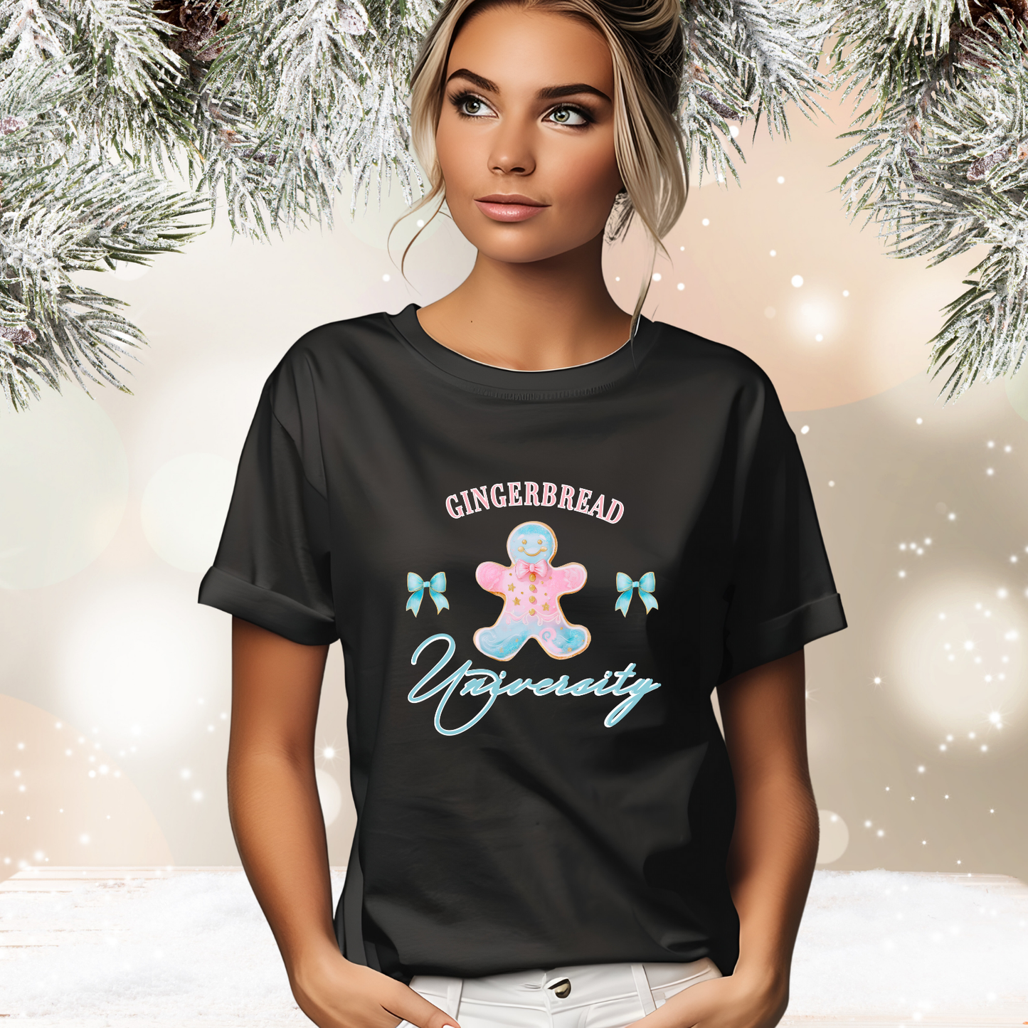 Gingerbread University T‑Shirt
