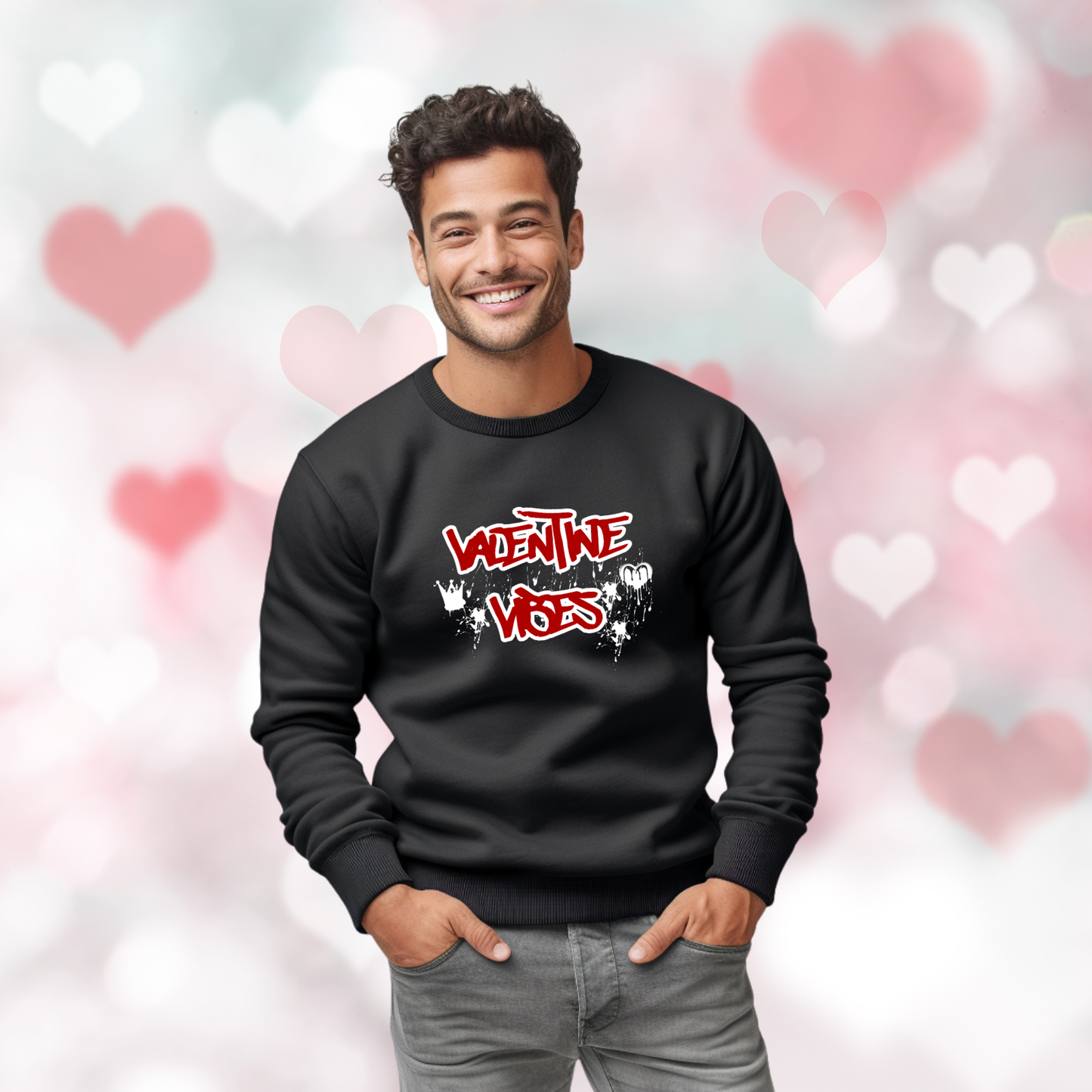 Valentine Vibes Crewneck Sweatshirt