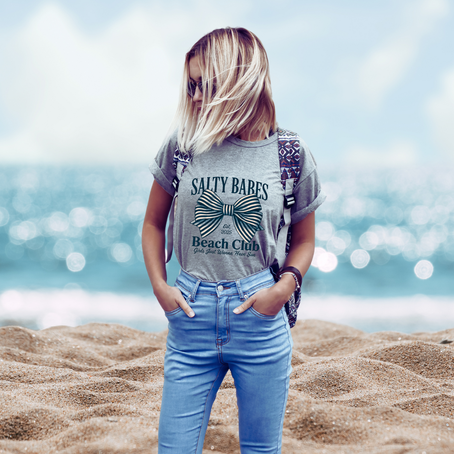 Salty Babes Beach Club T-Shirt